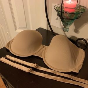 Convertible Strapless Bra 38D